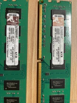 RAM Kingston 2GB x 2ks DDR3 - 2