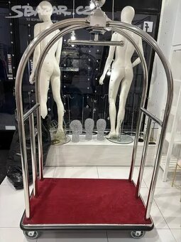 Přenosný pojízdný hotelový vozík - 2