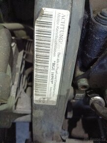 Motor 1.6i 75kw MPI BGU (BSE) Audi Škoda VW Seat - 2