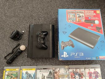 PS3 500GB, příslušenství, hry / PlayStation 3 - 2