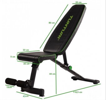 Posilovací lavice Tunturi UB20 Utility Bench - 2
