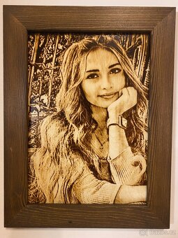 Vypalování fotografií na dřevě, podle vaši fotografií. - 2