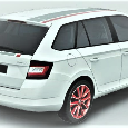 dekorativní fólie samolepka Fabia III - 2