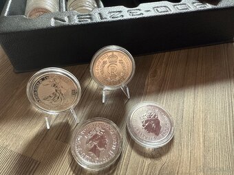 Stříbrné mince Britannia & Korunovace 2023 1oz - 2