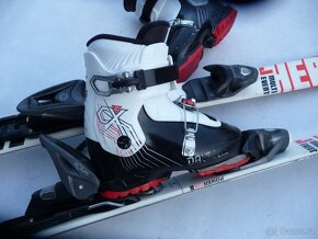 315. Detske lyže ROSSIGNOL - 120cm + boty DALBELLO 34 eu SET - 2