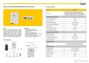 Regulátor Geti MPPT4000 na ohřev vody - 2