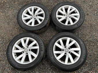 Alu orig letní sada VW Aragon 5x112 6,5J ET41 215/60 R16 2 - 2