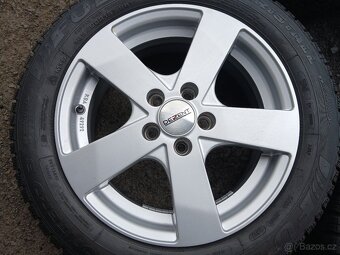 Prodám sadu ALU kol Dezent 185/60R15 zimní - 2