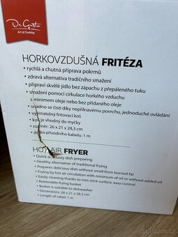 Horkovzdušná fritéza De Gusto - 2