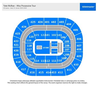 TATE MCRAE - Miss Possessive Tour 10.6.2025 - O2 arena Praha - 2