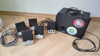 Subwoofer reproduktory 5+1 - 2
