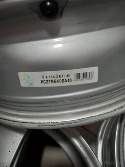 Plechové+ALU kola 5×114,3 R15 - 2