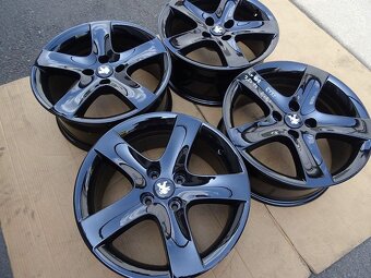 Alu disky černé origo Peugeot, 17", 4x108, ET 32, šíře 7,5J - 2