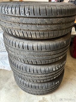 Letní sada - plechové disky ŠKODA FABIA 185/60 R15 - 2
