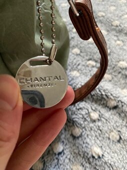 Dámská pistáciová kabelka z pravé kůže Chantal - 2