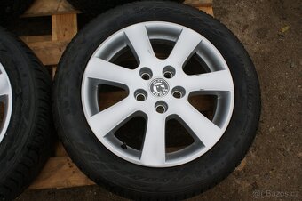 Skoda Borbet na VW Seat Audi zimni pneu 205/55/16 - 2