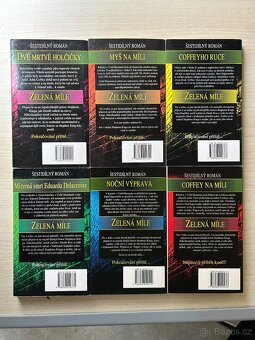 Stephen King - Zelená míle (1. vydání 1997) - komplet 6 knih - 2