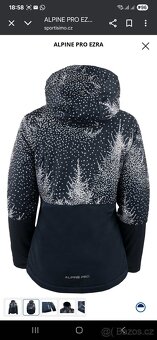 NOVÁ dámská bunda zateplená Alpine Pro XS - 2