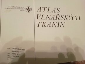 Prodám atlas vlnařskych tkanin - 2