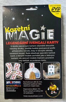 Prodám box - kniha + karty + DVD: - 2