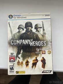 PC série Company of Heroes 1 a 2 - nové - 2