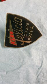 Odznak na masku Felicia klub Praha - 2