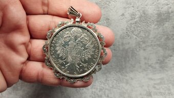 Velká RU mince tolar Marie Terezie 1780 medaile - 2
