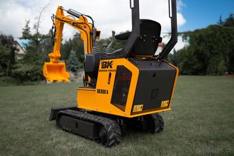 Rypadlo Berger Kraus BK800BS s otočným ramenem - 2