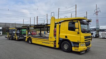 Prodám DAF FA CF 75.360 EURO 5 přepravník aut - prodejné jen - 2