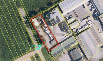 Pronájem pozemku 2100 m2, Na Výhoně, Hodonín - 2