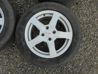 ALU KOLA 4x100 R15 ET44 PNEU 195/60 R15 88H - 2