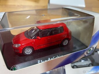 Škoda Fabia II. - model 1:43, nový, různé druhy, ABREX - 2