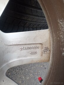 Originální ALU kola Audi 225/55 R17 zimní pneu - 2