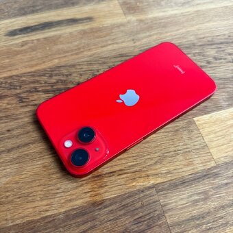 iPhone 14 128GB červený, pěkný stav, 12 měsíců záruka - 2