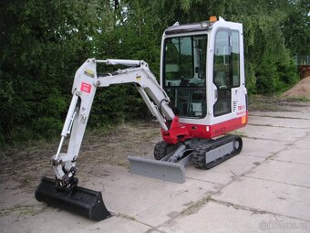 Minibagr , minirypadlo TAKEUCHI TB 014 - 2