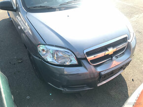 Chevrolet Aveo 1,2i 53kW 2007 - JEDE, dily z vozu - 2