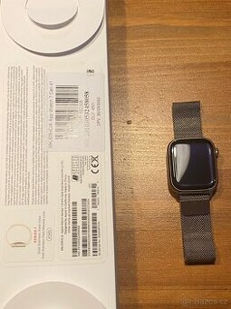 Apple Watch 7 GPS + Cellular, 41mm Gold Stainless - 2