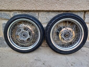 KTM LC4 640 - 620 KOLA, TLUMIČE, PUMPY, BRZDIČE ... - 2