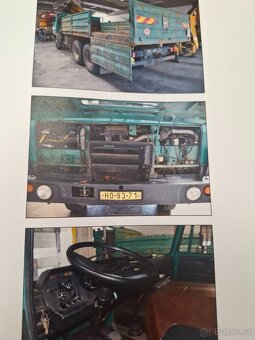 TATRA T815 6x6.2 valník s HR EFFER 150/3S - 2
