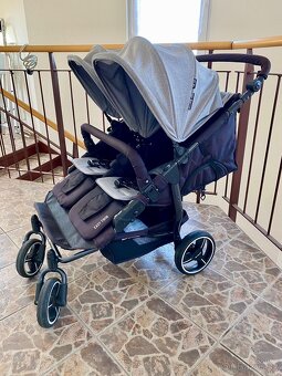 Kočárek pro dvojčata/sourozence Baby Monsters Easy Twin - 2