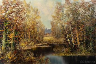Autumn / Jeseň – olej na plátne, 90 × 60 cm - 2