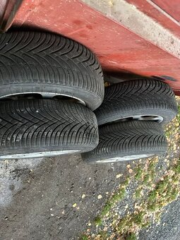 Obuté zimní alu kola 5x112 205/60 r16 - 2