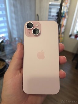 iPhone 15 256GB rose, záruka - 2