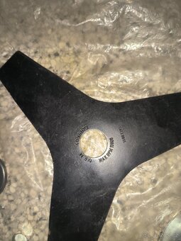 Trojzubec, trojzubý kotouč, žací nůž na křovinořez - 2