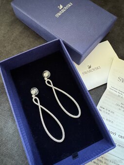 Náušnice zn. Swarovski- nové - 2