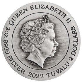 2 Oz Rok tygra Year of the Tiger 2022 - 2