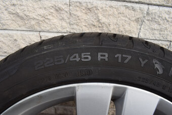 Alu kola originál Mercedes Benz R17 dvourozměrná letní sada - 2