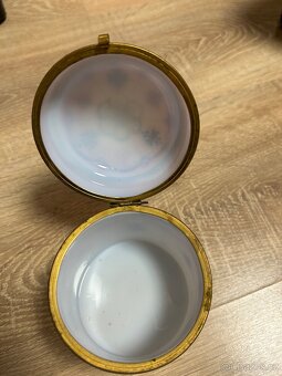 Opalování skleněná krabička - šperkovnice - 2