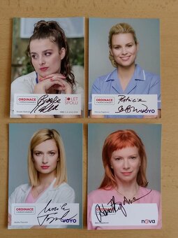 AUTOGRAMY ORDINACE v RUŽOVÉ ZAHRADĚ - 2