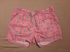 Dívčí plátěné kraťasy zn. Lupilu, vel 110-116 - 2